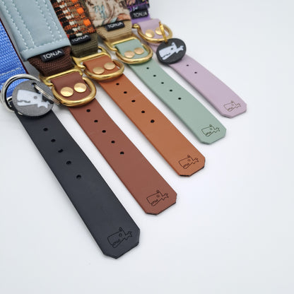 Halsband mit BioThane® Adapter 'Gurtband' [25/40/50mm]