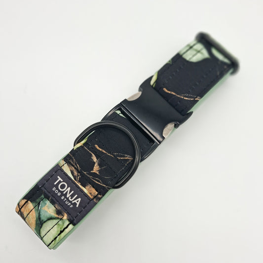 Halsband 'Softshell' Eukalyptus [40mm]  HU: 37 - 47cm