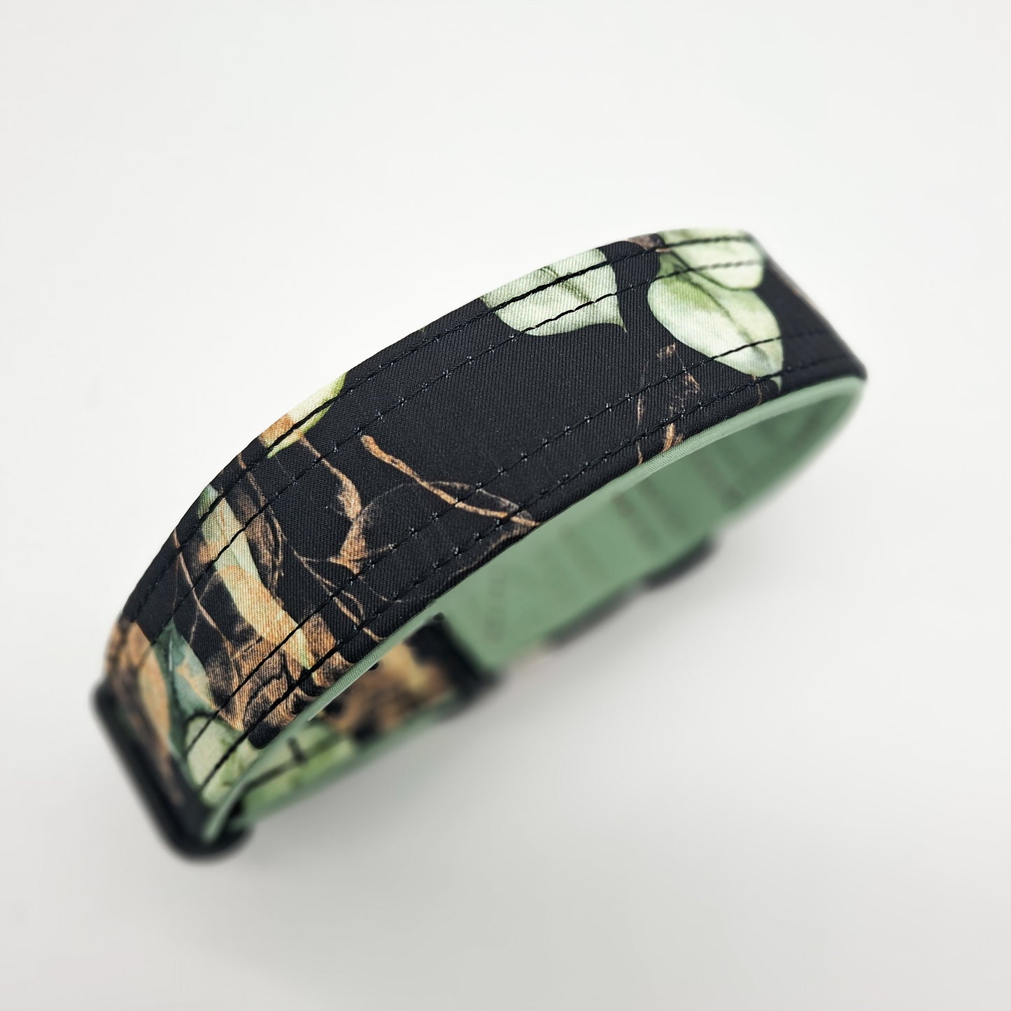 Halsband 'Softshell' Eukalyptus [40mm]  HU: 37 - 47cm